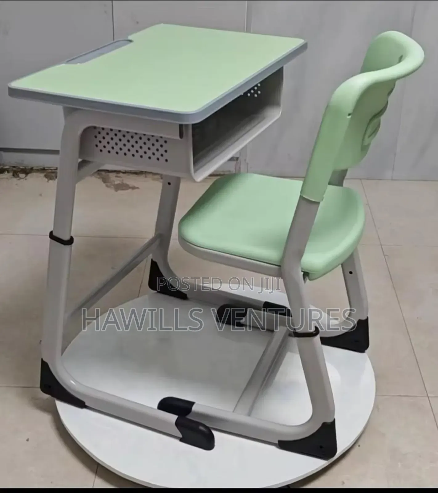 Single Student Desk and Chair