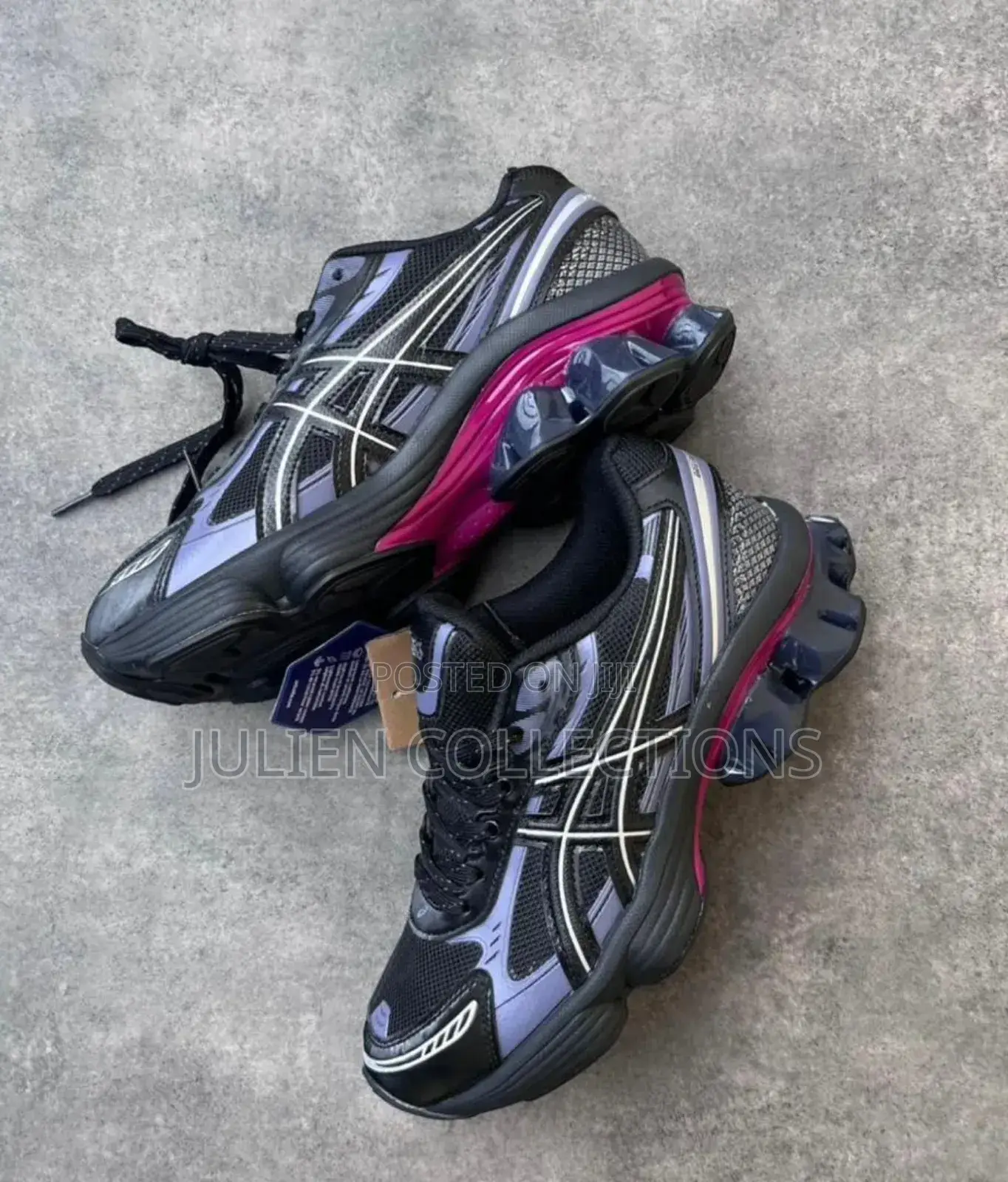Asics Gel Kinetic Og Pink Grey