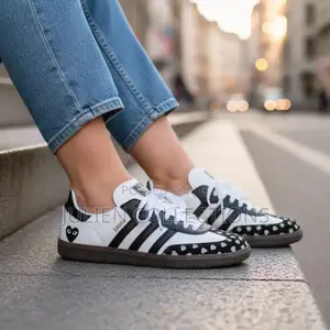 Adidas Samba Og Love White Black