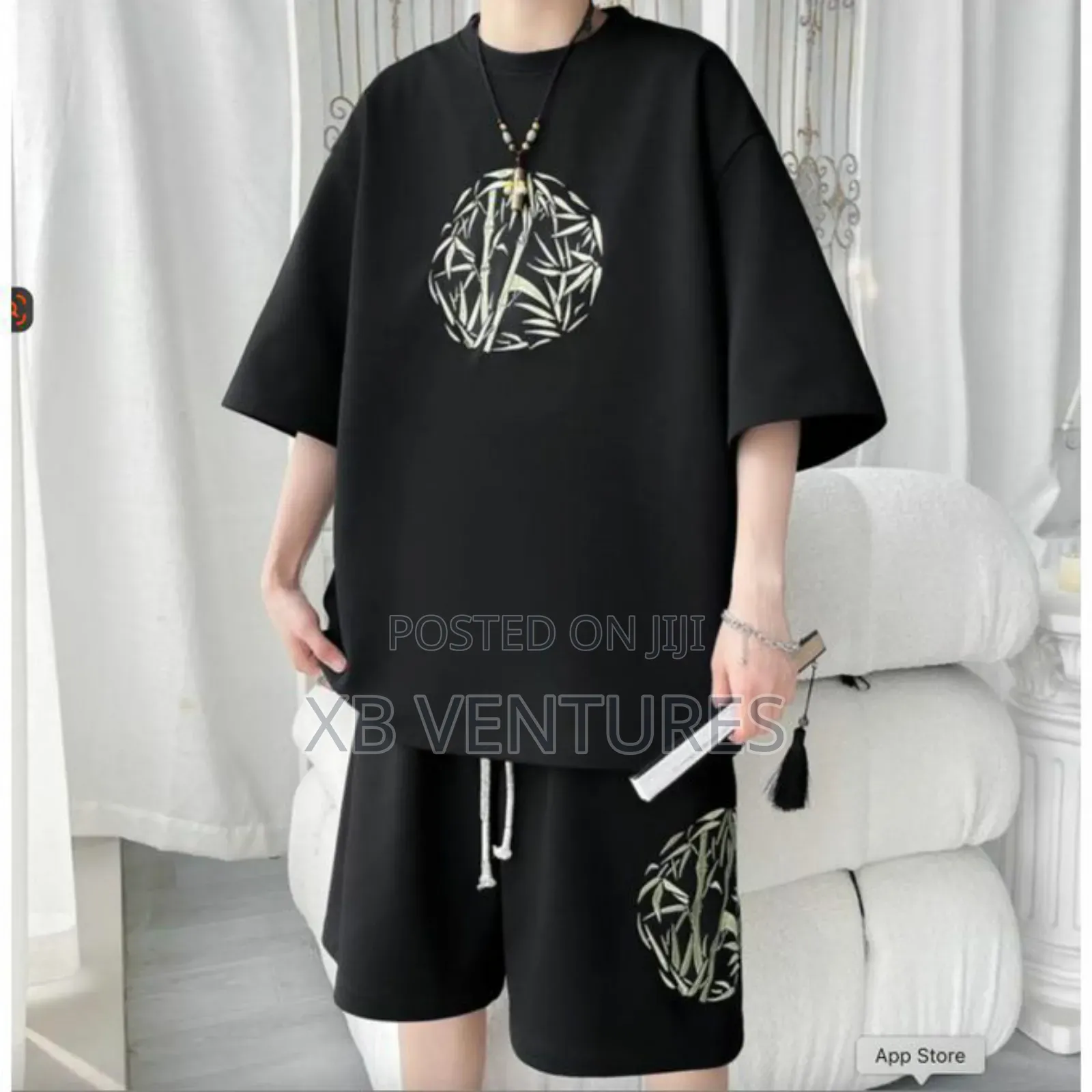 Touphy Short Sleeve T-Shirt Shorts
