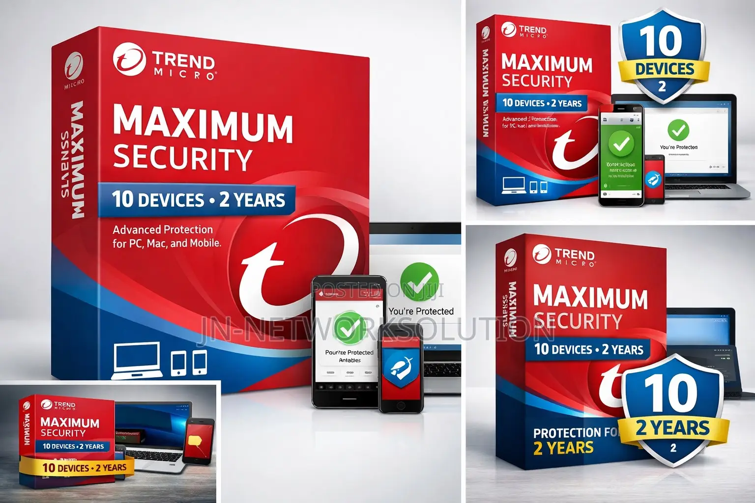 Trend Micro Antivirus 10 Device for 2years Digital Download Key