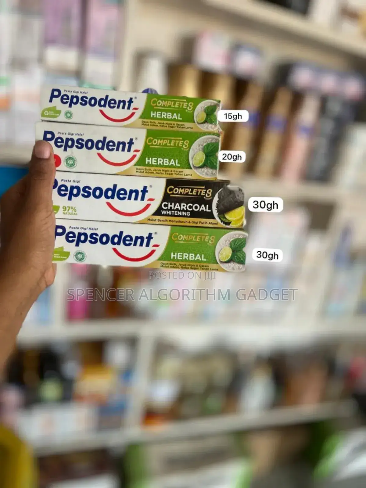 Pepsodent Charcoal 160g/ Pepsodent Herbal Toothpaste 75g/120g/190g