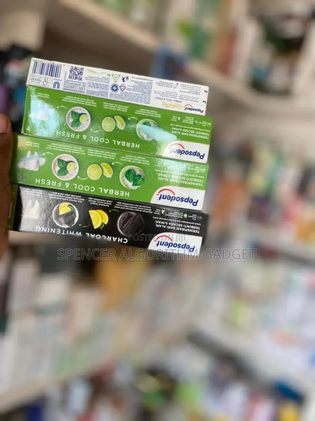 Pepsodent Charcoal 160g/ Pepsodent Herbal Toothpaste 75g/120g/190g
