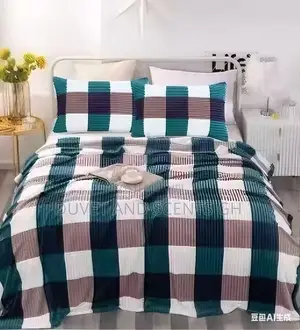 Super Comfy And Fluffy Flannel Blankets With 2 Pillowcases