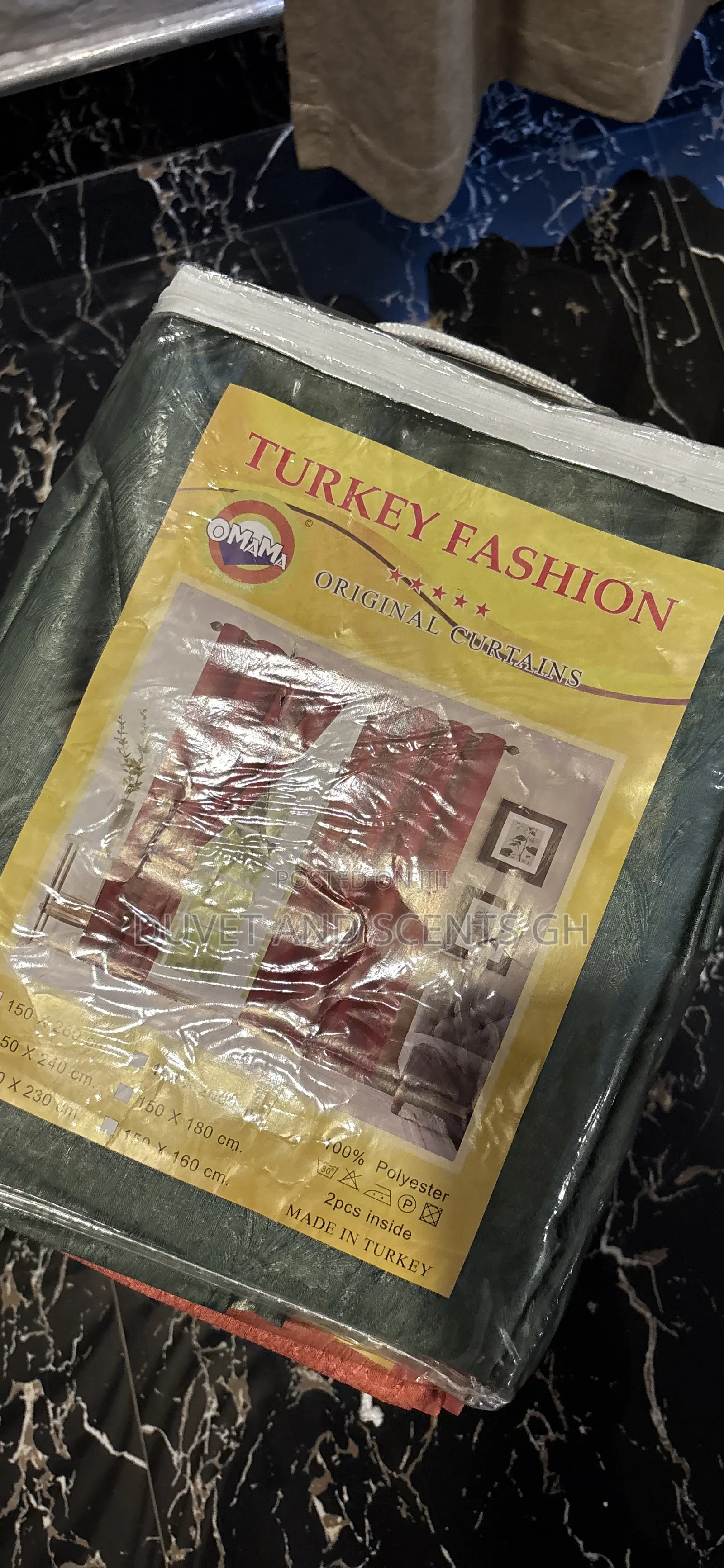 Very Long 2 in 1 Curtains
