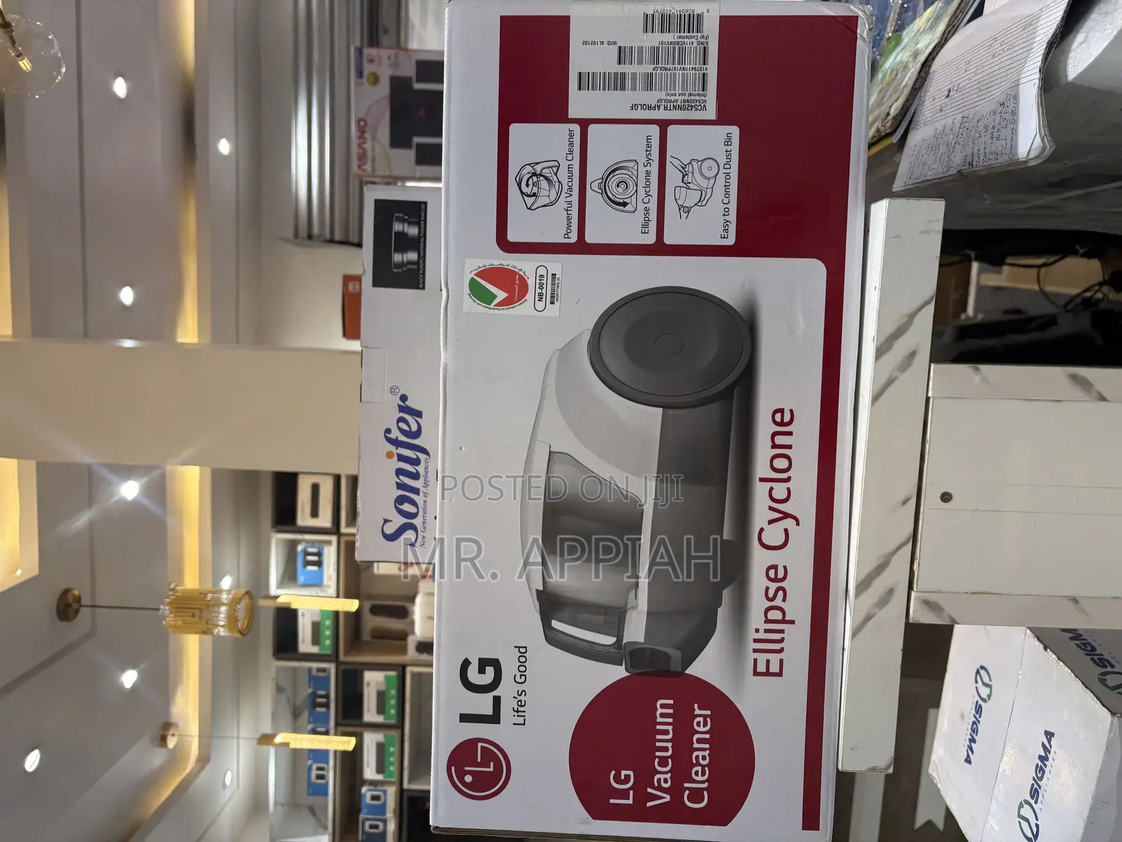 Get Original Lg Vc5420nntr 2000watt East to Clean Vacuum Cleaner.