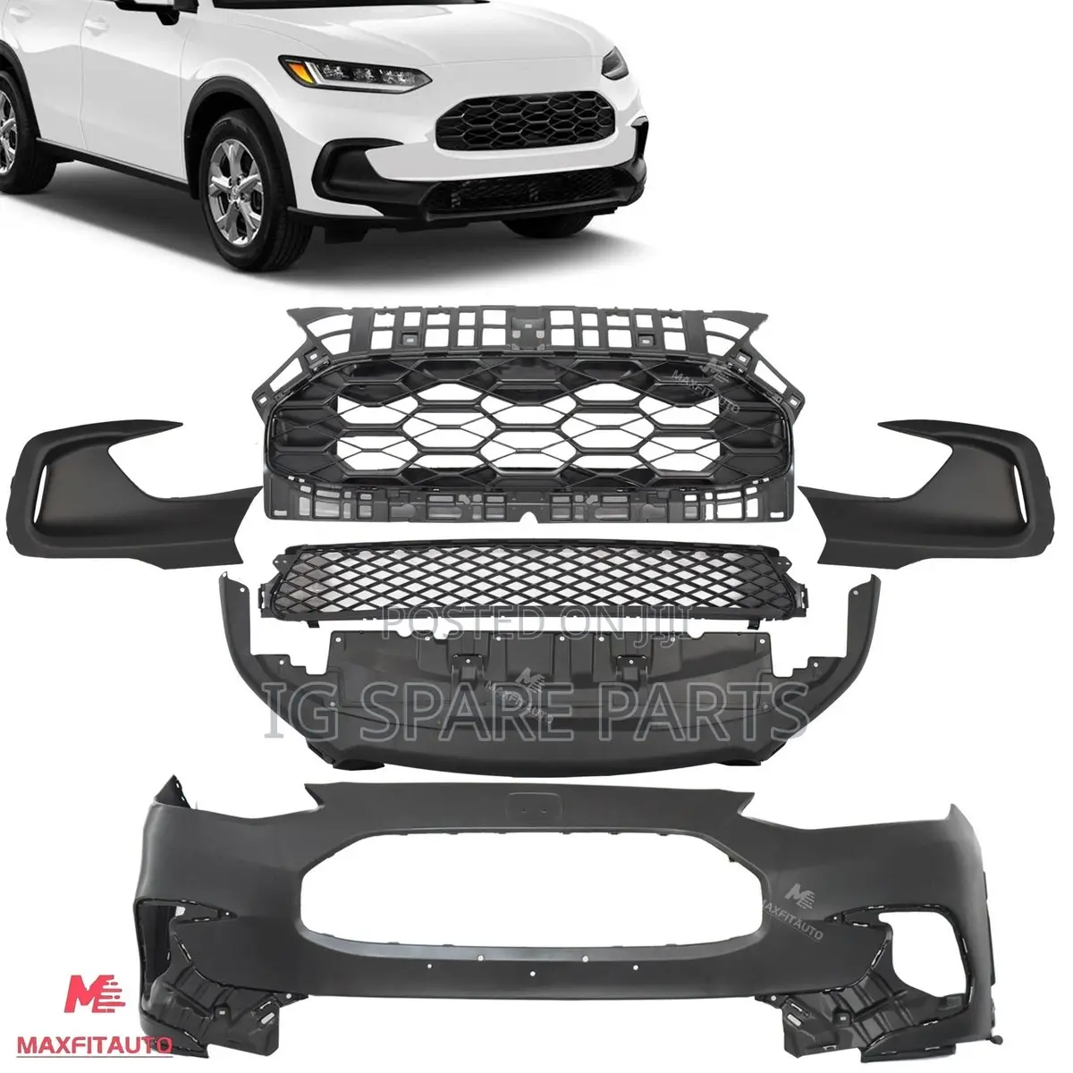 Honda Hrv Front Bumper Complete