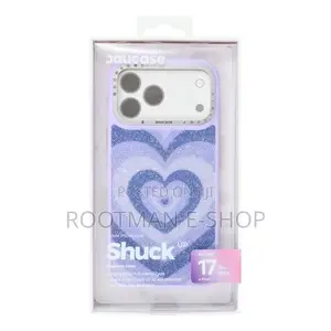 iPhone 17 Pro Max Jaucase Heart Pattern Magnetic Hybrid Case