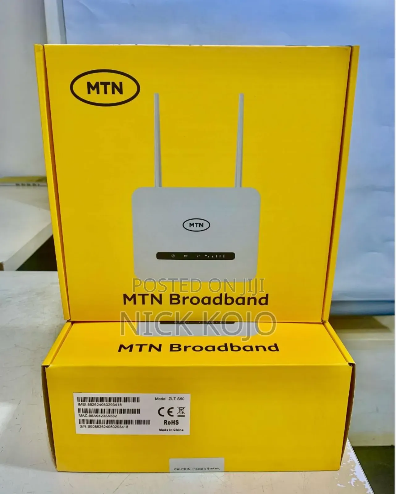 MTN ZLT S50 Cat 6 Router (5g)