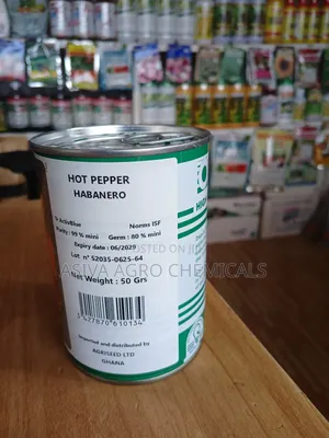 Habanero Pepper (Yellow) Seeds 50grams