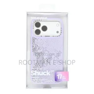 Jaucase for iPhone 17 Pro Magnetic Case Snake Texture Pu + Tpu
