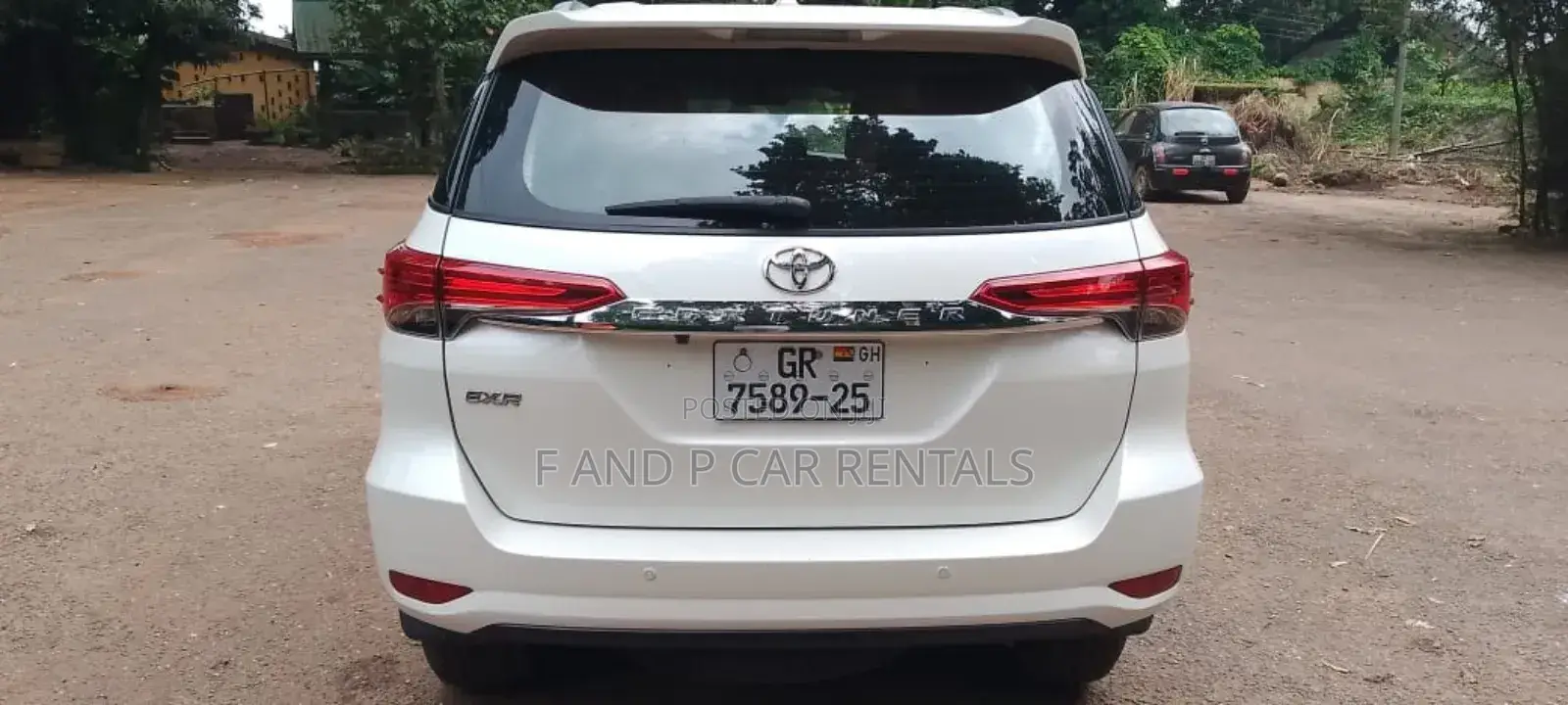Toyota Fortuner 4x4 For Rent In Ghana
