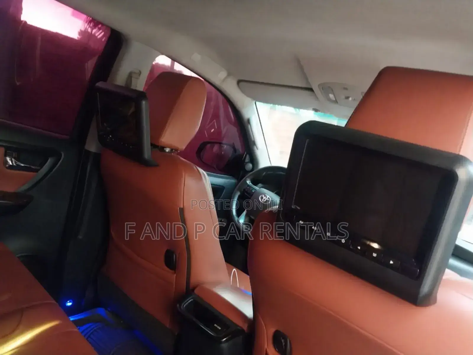 Toyota Fortuner 4x4 For Rent In Ghana