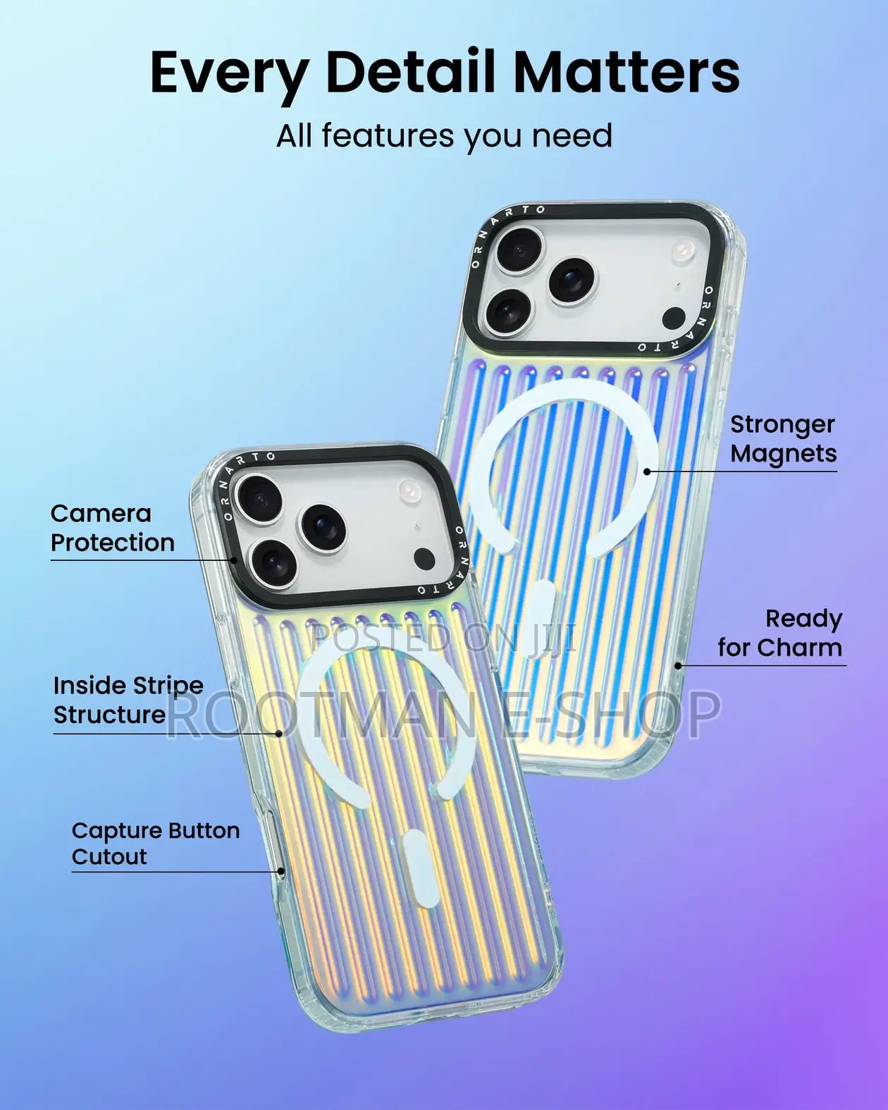 Iridescent Luggage Glow Case for iPhone 17 Pro | Pro Max