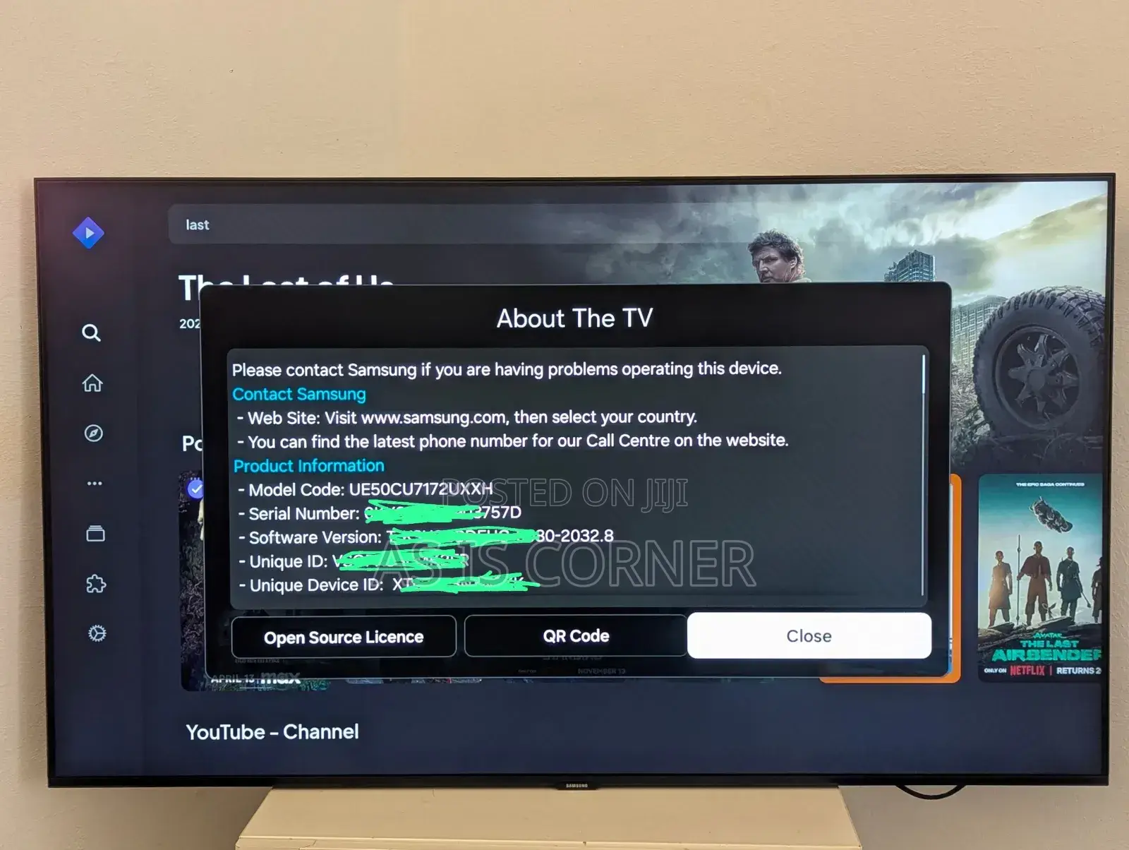 Samsung C Series Tv Slightly Used