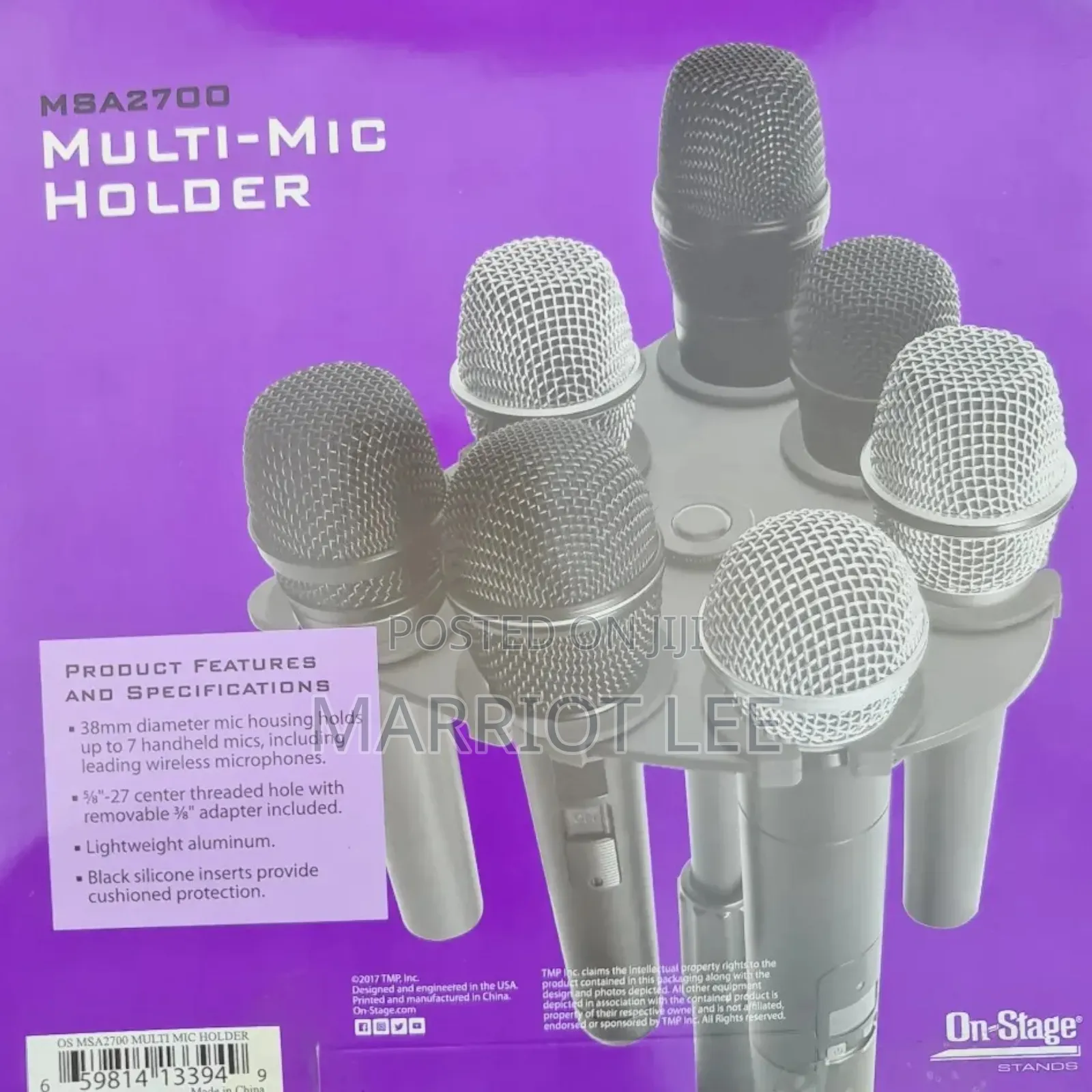Multi Mic Holder_ Microphone Rack