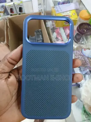Premium Vegan Leather and Carbon Fibre Case for iPhone 17 Pro Max
