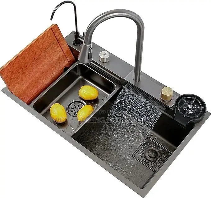 Single Bowl Kitchen Sink_cabinet Kitchen Sink With Pull Out Tap