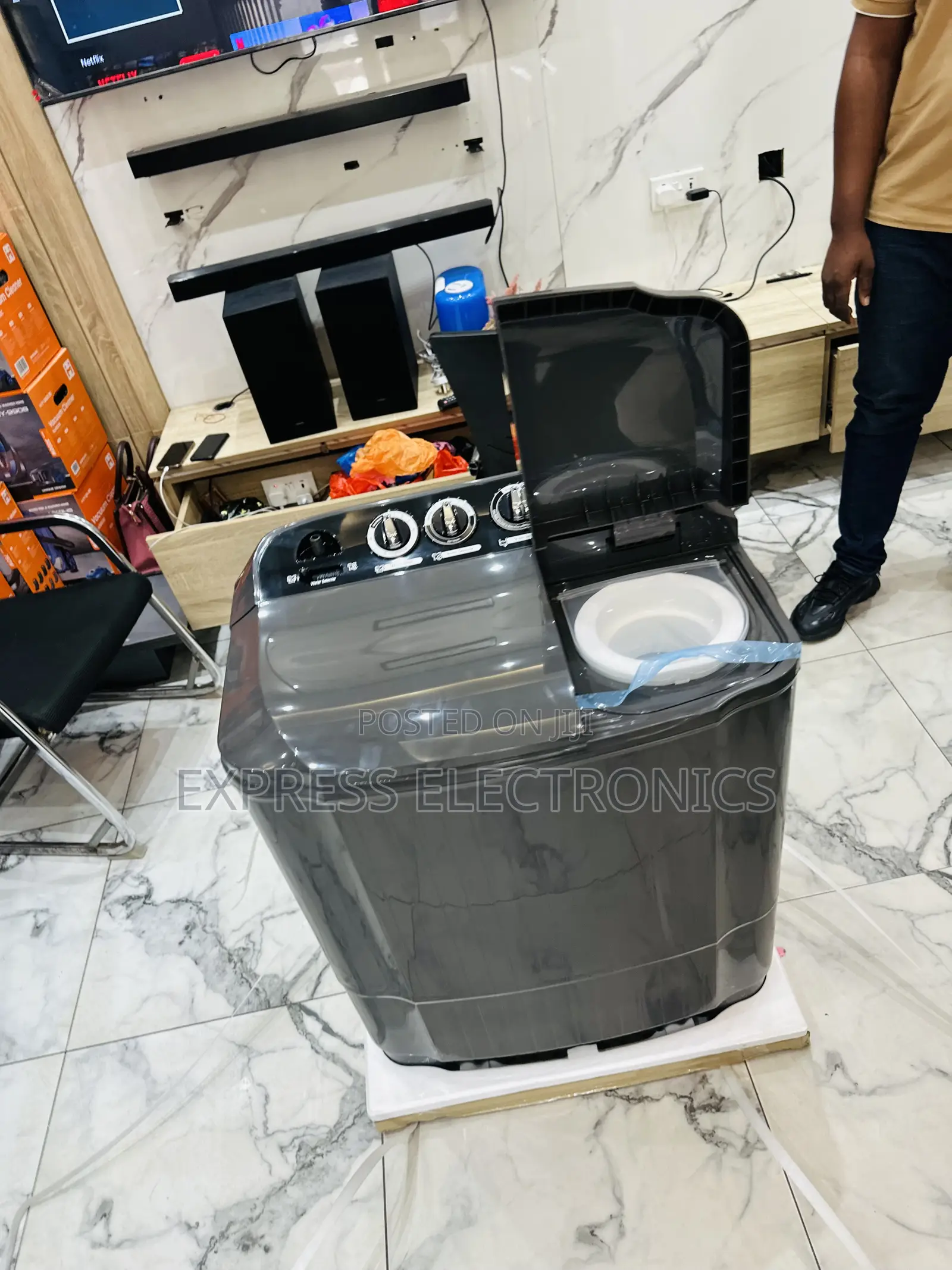 Shop From Us Twintub Semi Automatic Lg 7kg Top Load