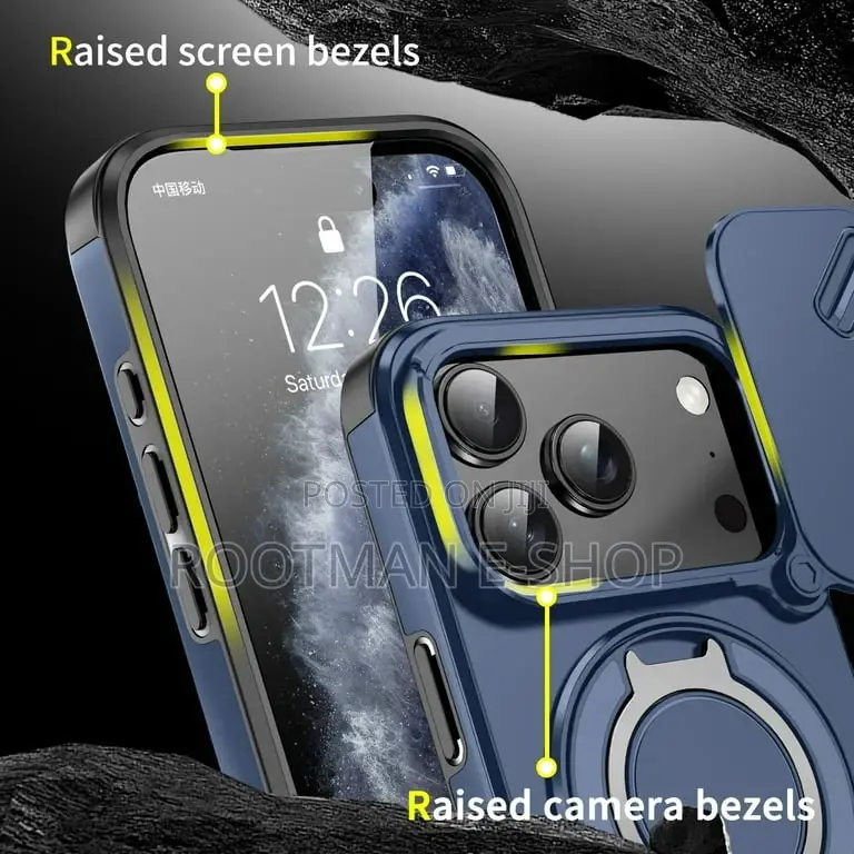 Allytechgroup Case for iPhone 17 Pro Max With Slide Camera Cover