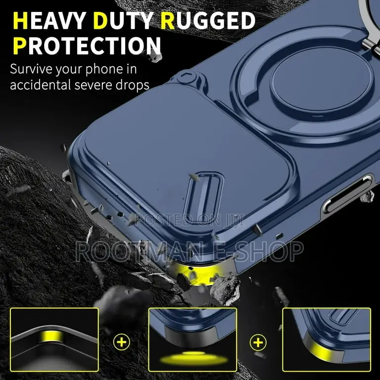 Allytechgroup Case for iPhone 17 Pro Max With Slide Camera Cover