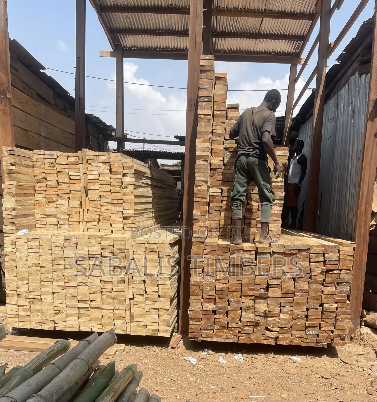 Essa Roofing Wood 2x6 Dahoma Wood 2x6(Payment on Delivery)