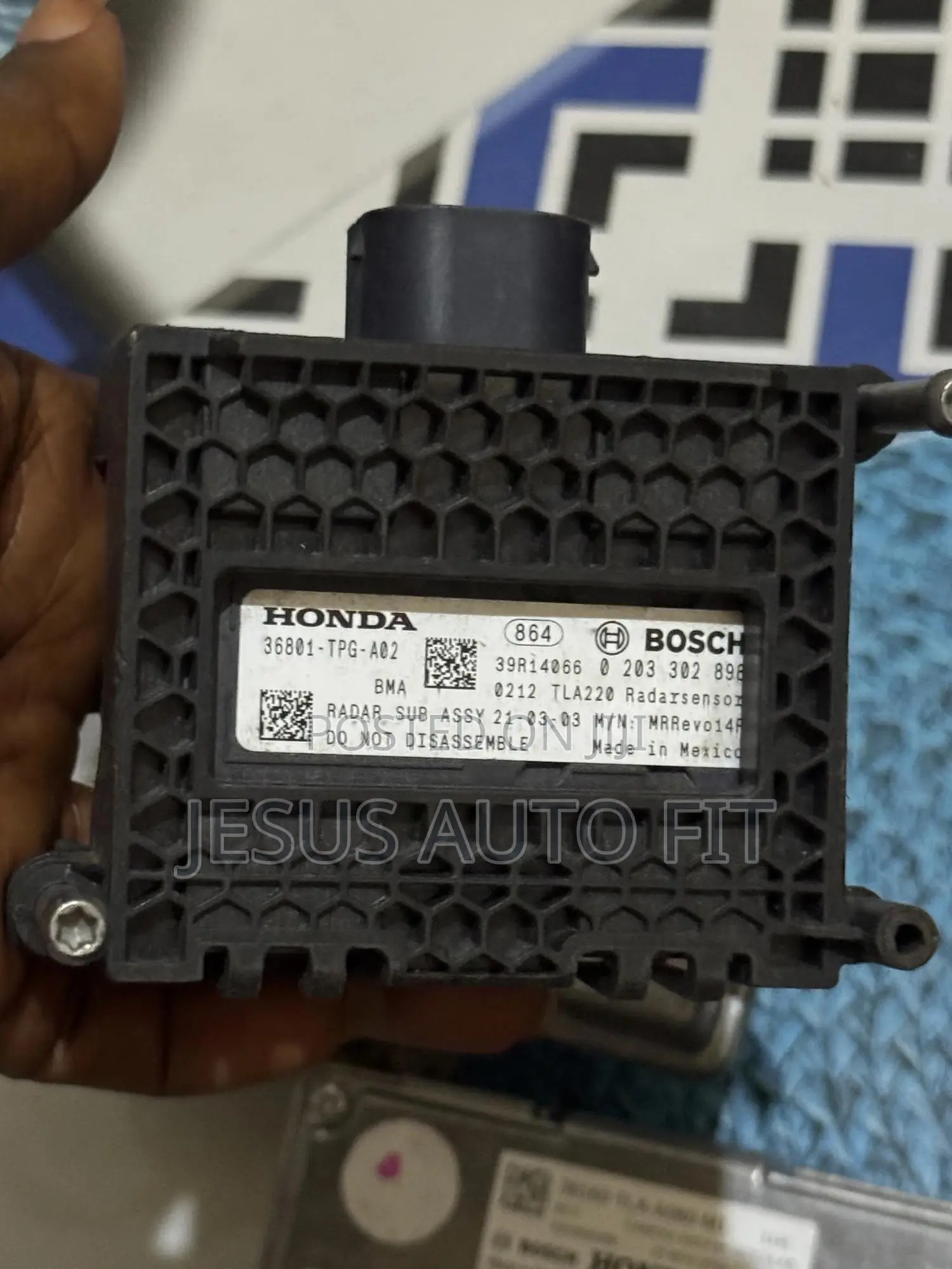 2019 2020 2021 2022 Acura RDX Cruise Control Radar Module 36801-TJB