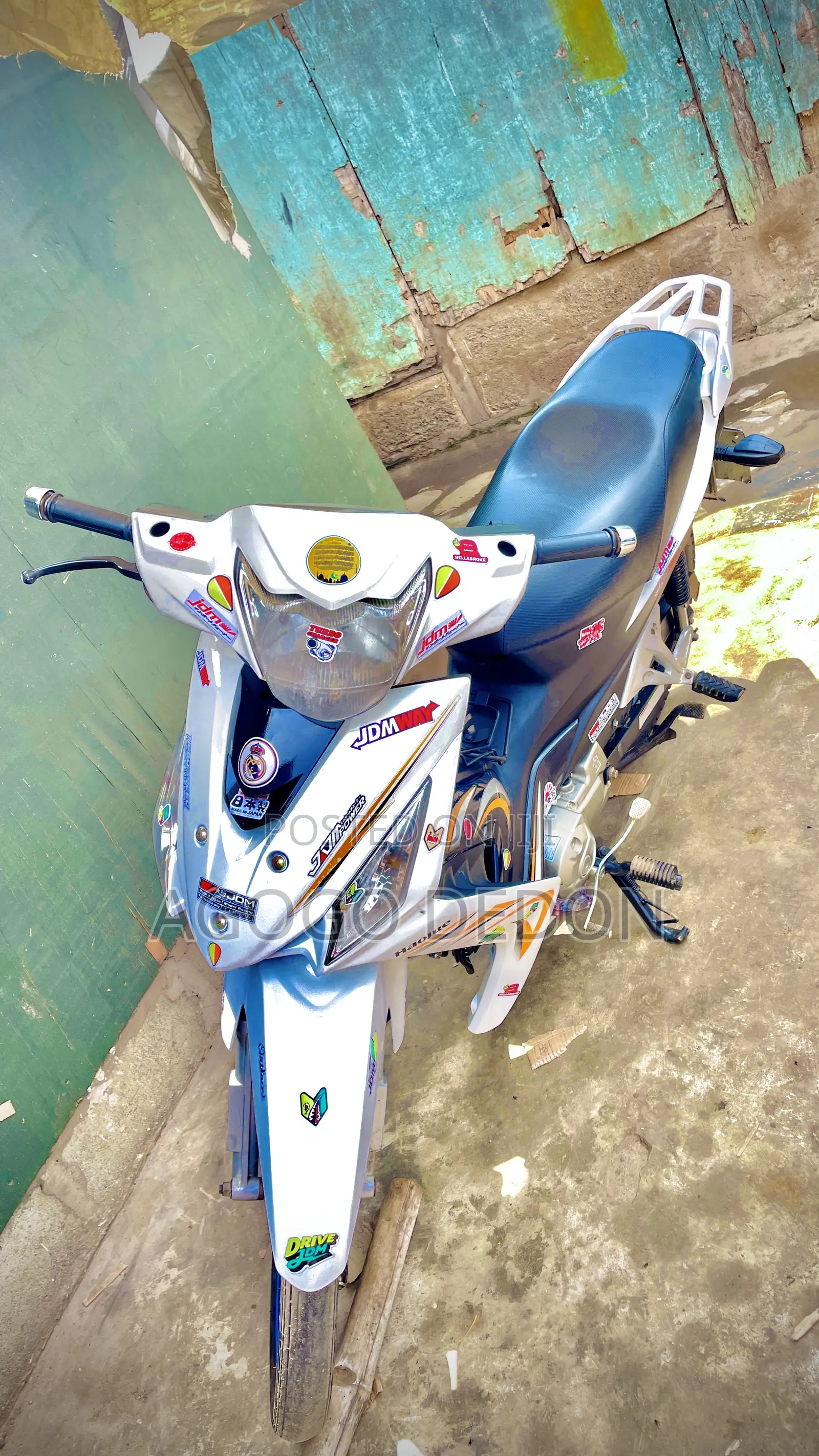 Haojue HJ110-5 2023 White