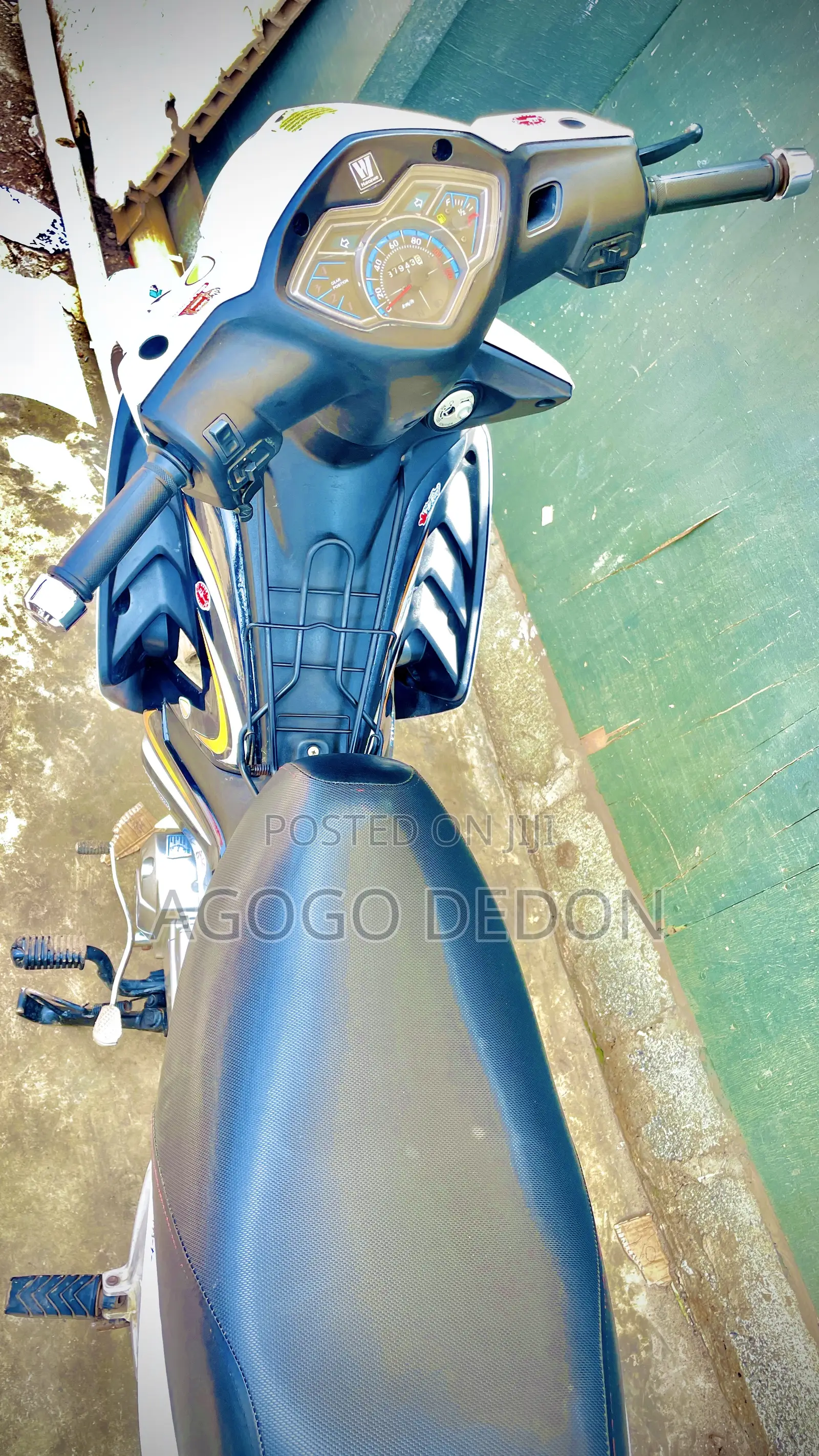 Haojue HJ110-5 2023 White