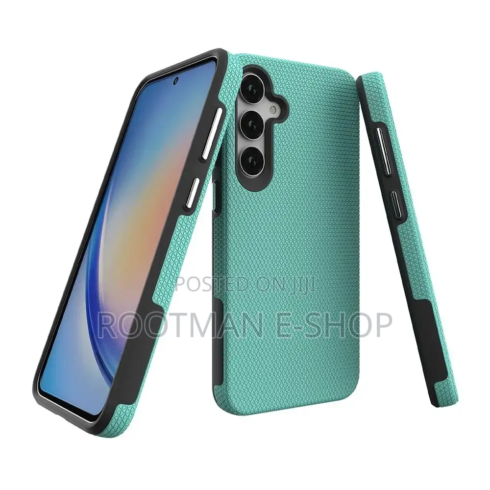 Triangle Texture Design Phone Case for Samsung S25 Ultra