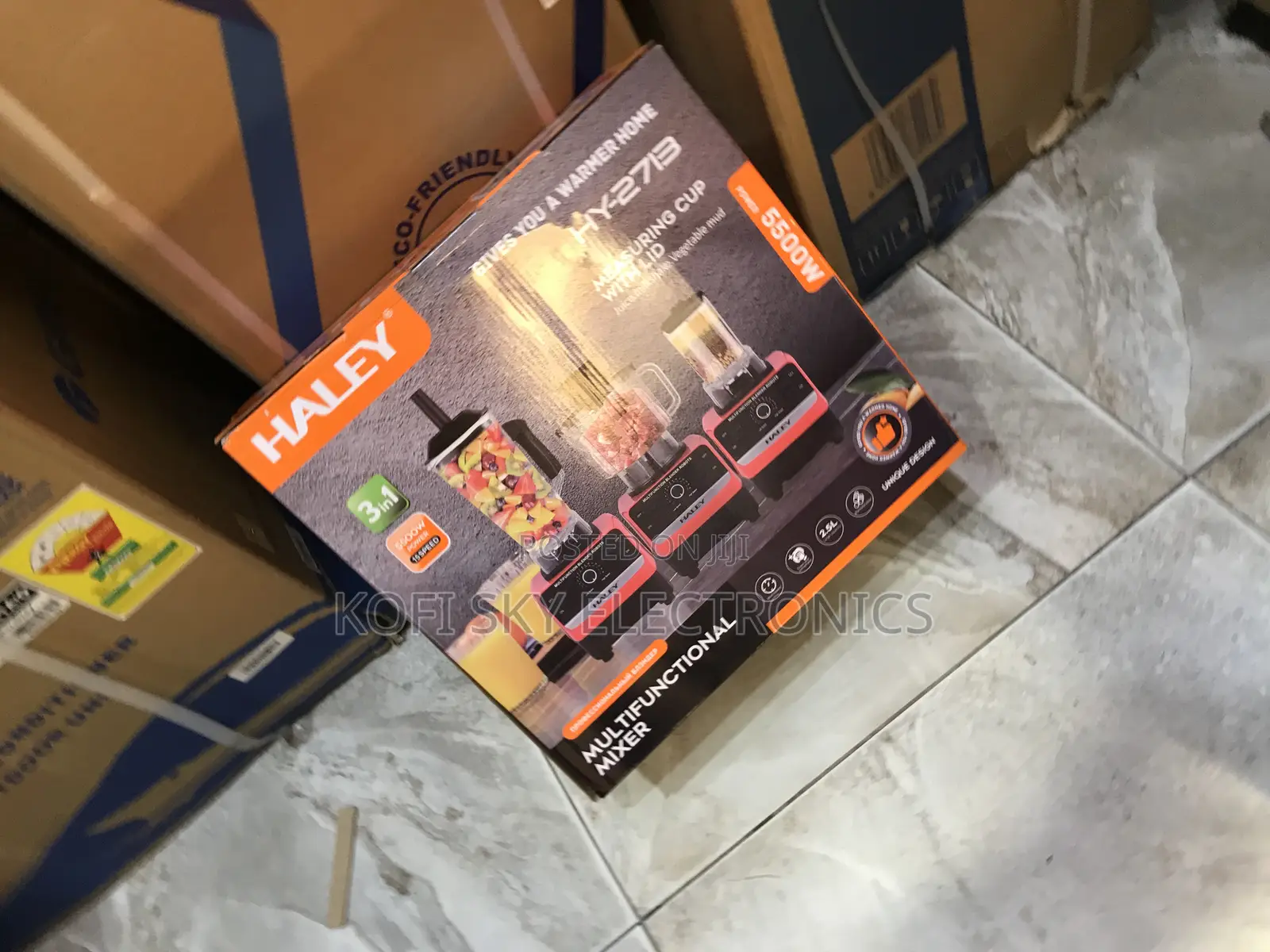 Haley Blender 3 Jar 5500 Watt