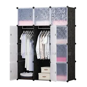 12 Cubes Plastic Wardrobe