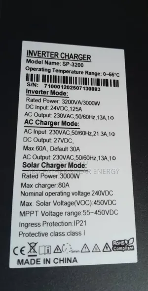 Solar Inverter 3kw 24v