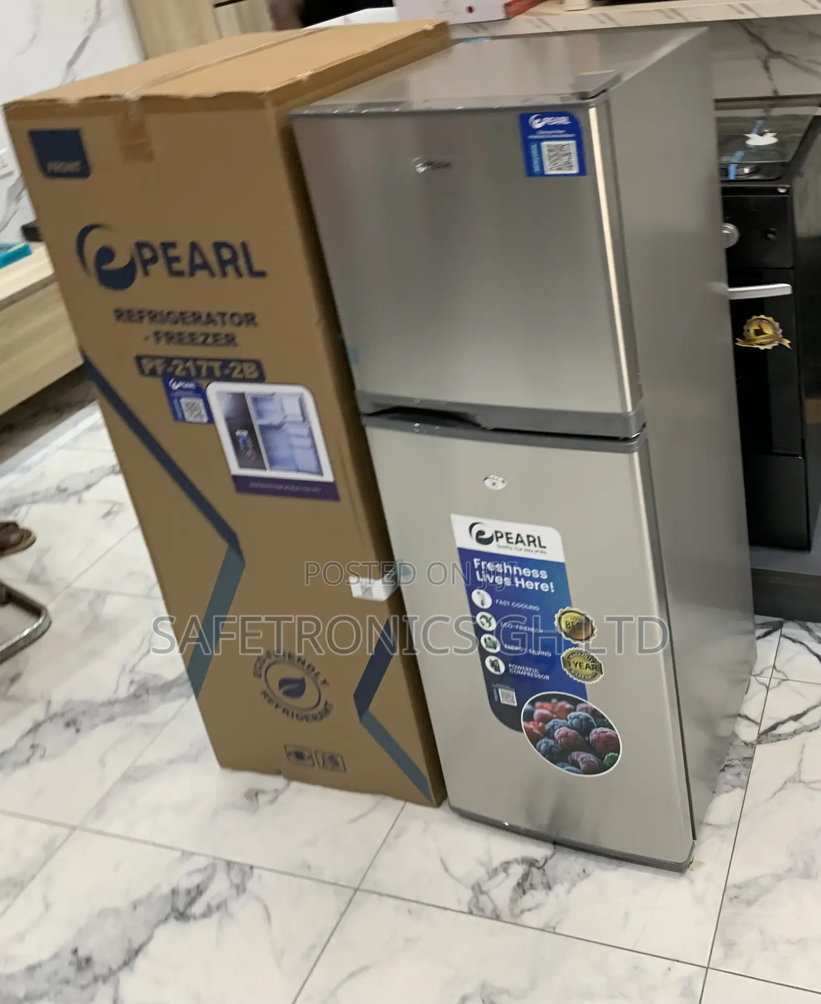 Kindly Check Out 138l Pearl Top Mount Pf-217t-2b Refrigerator