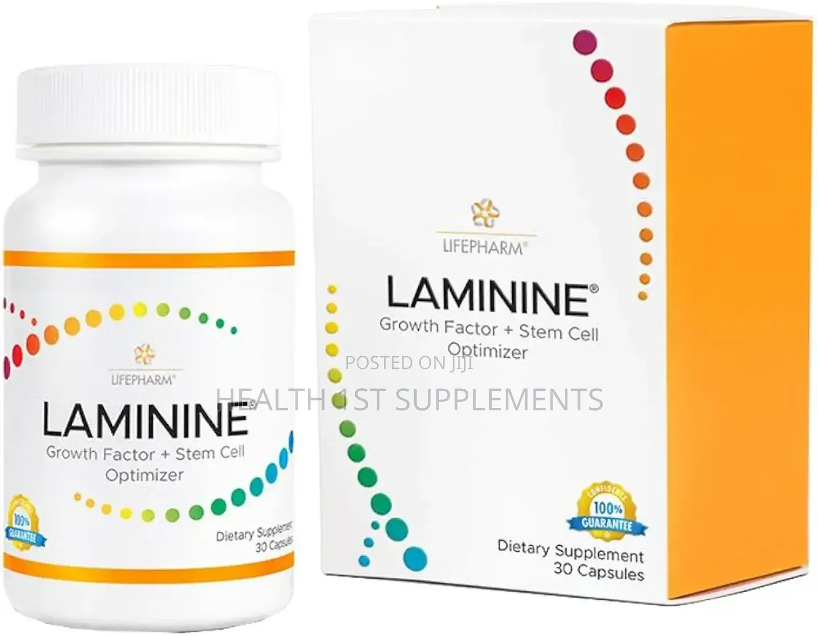 Laminine, Stem Cell, Gastritis, Ulcers, Stomach Lining Repair, 30 Caps