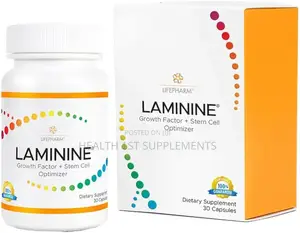Laminine, Stem Cell, Gastritis, Ulcers, Stomach Lining Repair, 30 Caps
