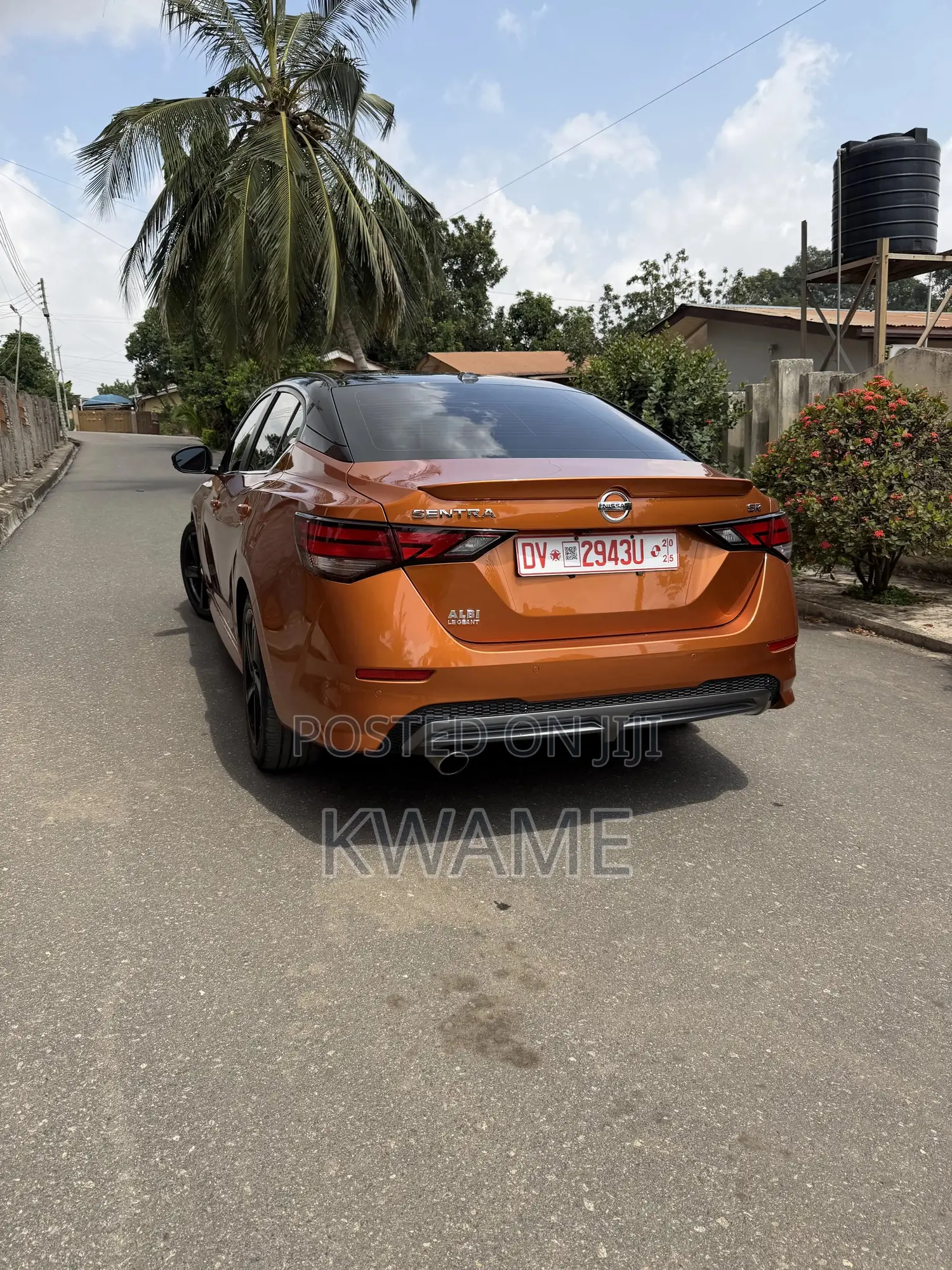 Nissan Sentra SR 2023 Orange