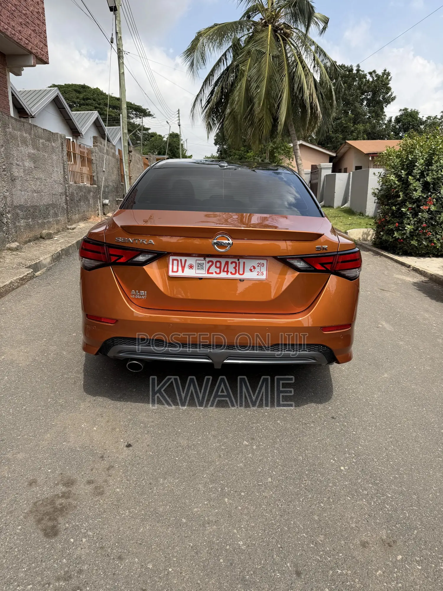 Nissan Sentra SR 2023 Orange