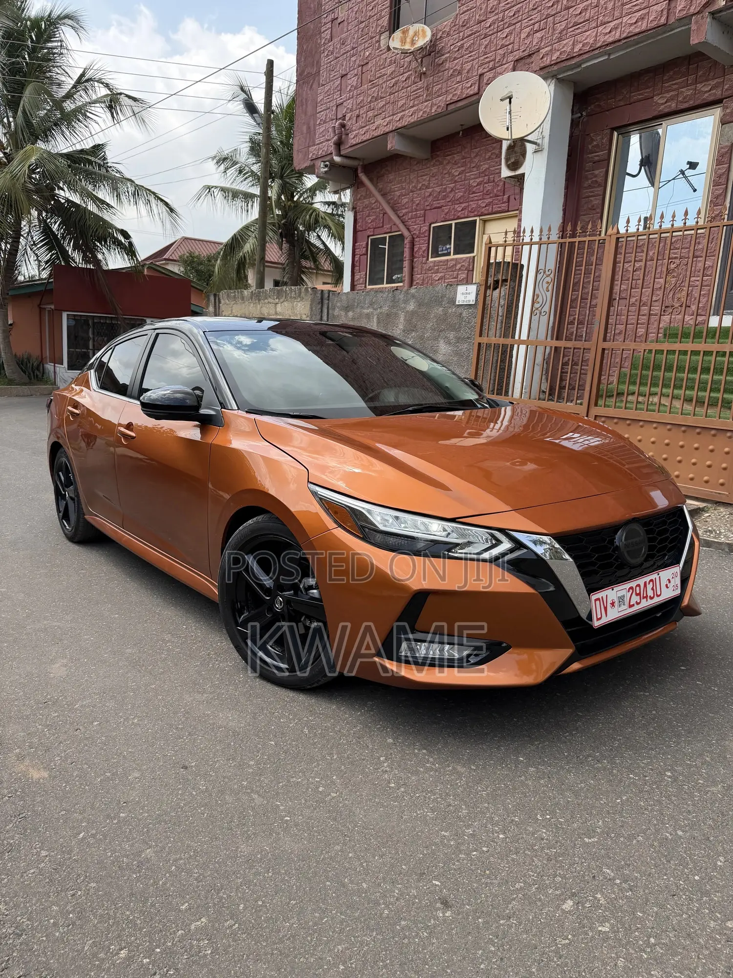 Nissan Sentra SR 2023 Orange