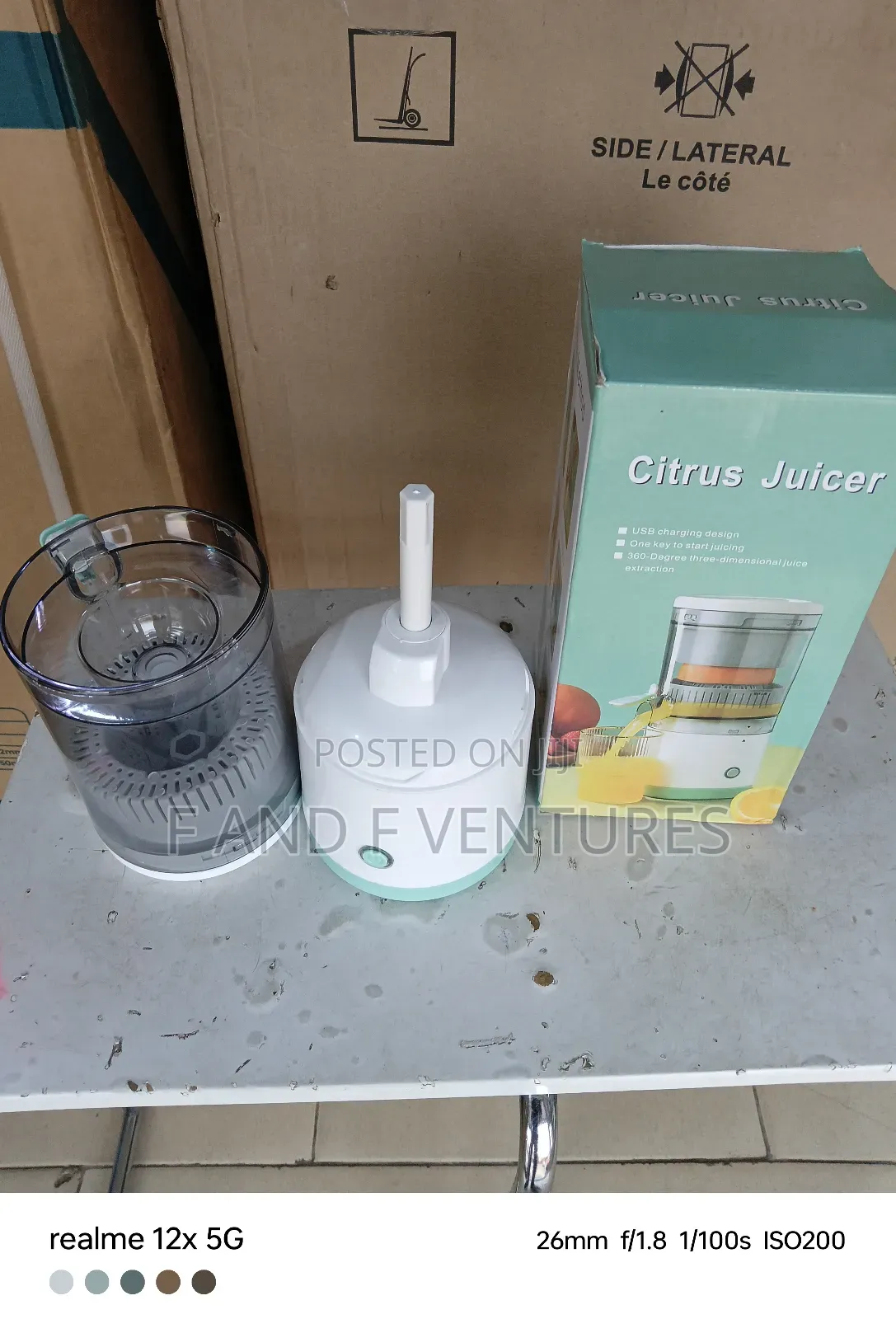 Citrus Rechargeable Juicer