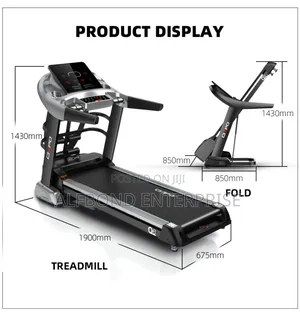 Ciapo Q6 150kg Robust Treadmill With Massager. 150kg