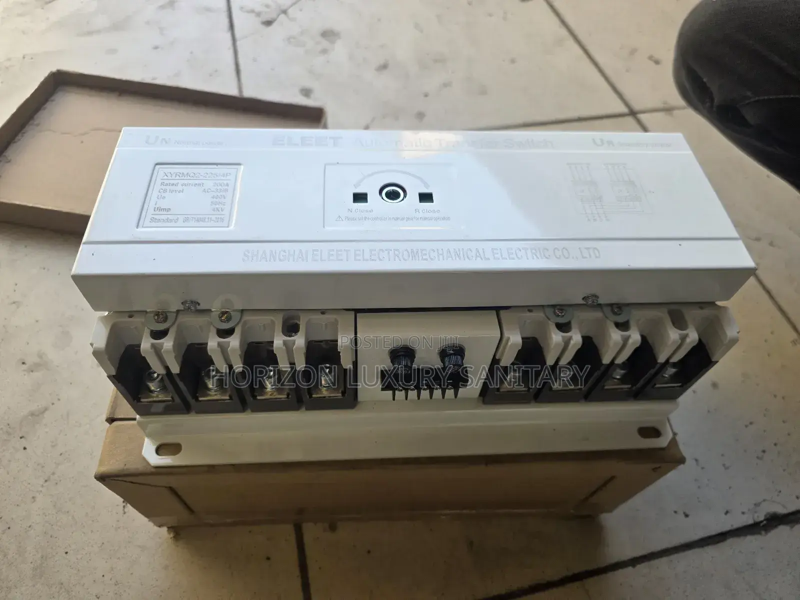 (Ats) Electrical Automatic Change Over Transfer Switch 4pole 200amps