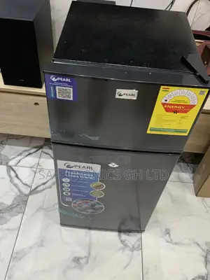 Accurate Sealed Grey Electric Pearl Pf-108t Top Mount Fridge