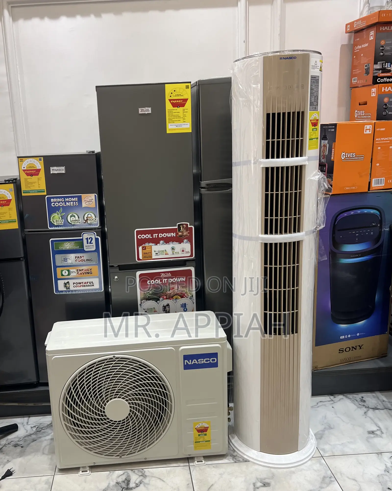 High Efficient Nasco Standing Air Conditioner(Nas-Tfsi-24n1)White