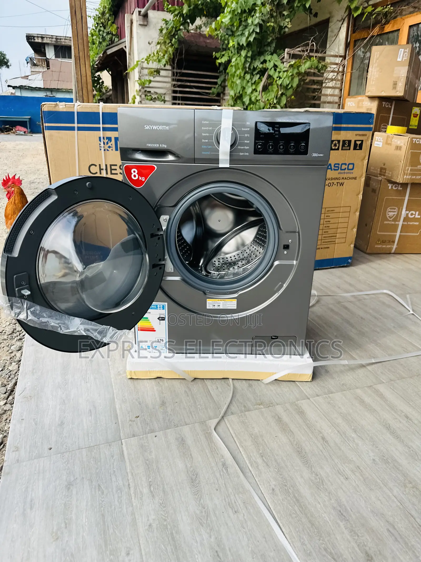 Best Buy for Less Skyworkth Washing Machine 8kg Front Load