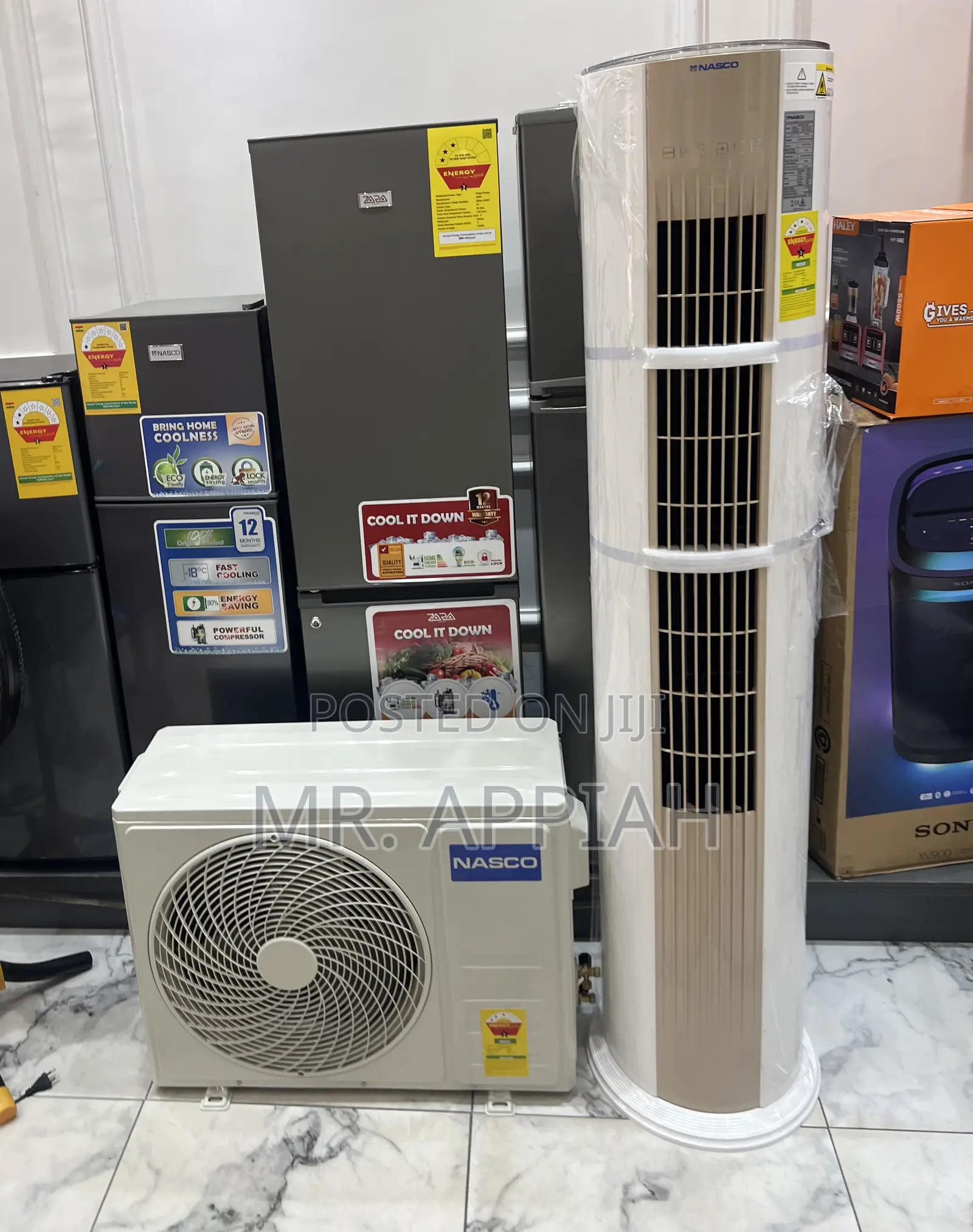 Energy Saving Nasco Nas-Tfsi-24n1 Standing Air Conditioner 