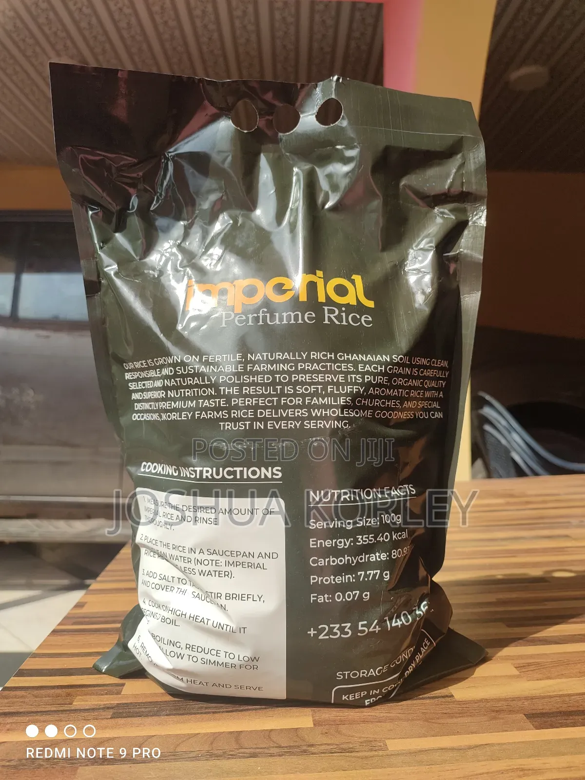 Imperial Perfume Local Rice 25kg 5*5
