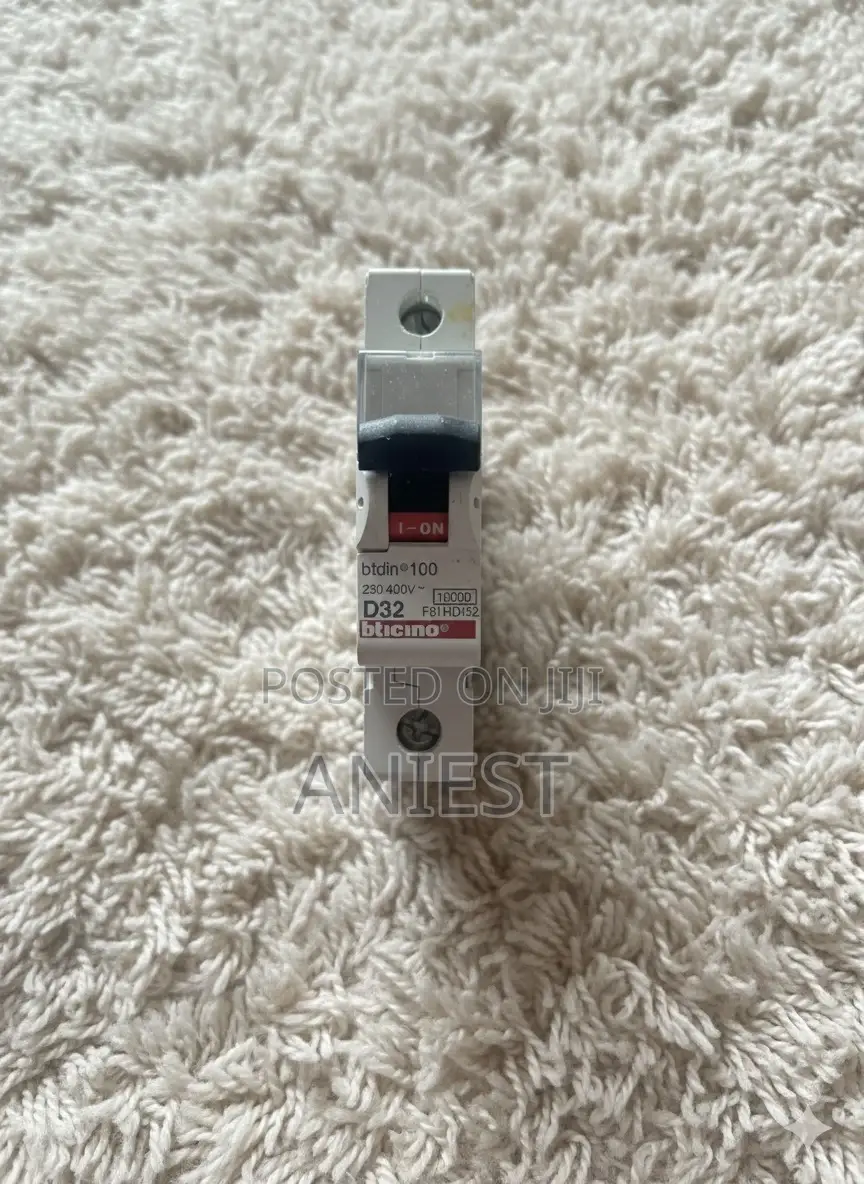 Bticino White Uk Used Mini Circuit Breaker – D16 Or D32