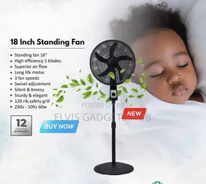 Sigma 18” Standing Fan