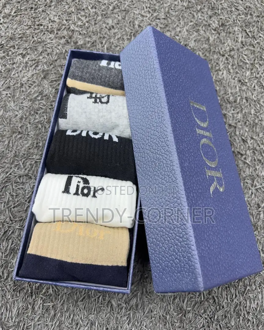 5-Pack Set of Lacoste Socks